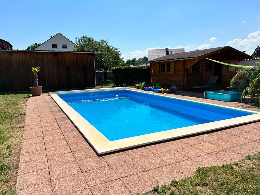 Ferienwohnungen Zur Elz - Traumhafte 160 Qm Wohnung Mit Pool Und Garten Naehe Des Europaparks Kappel-Grafenhausen Exterior foto